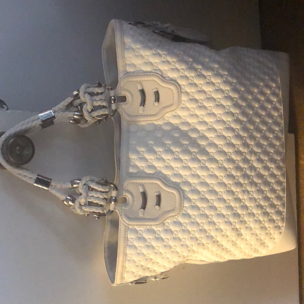 Gucci Runway Fashion Show Neoprene & Leather Bag - Picture 2 of 6